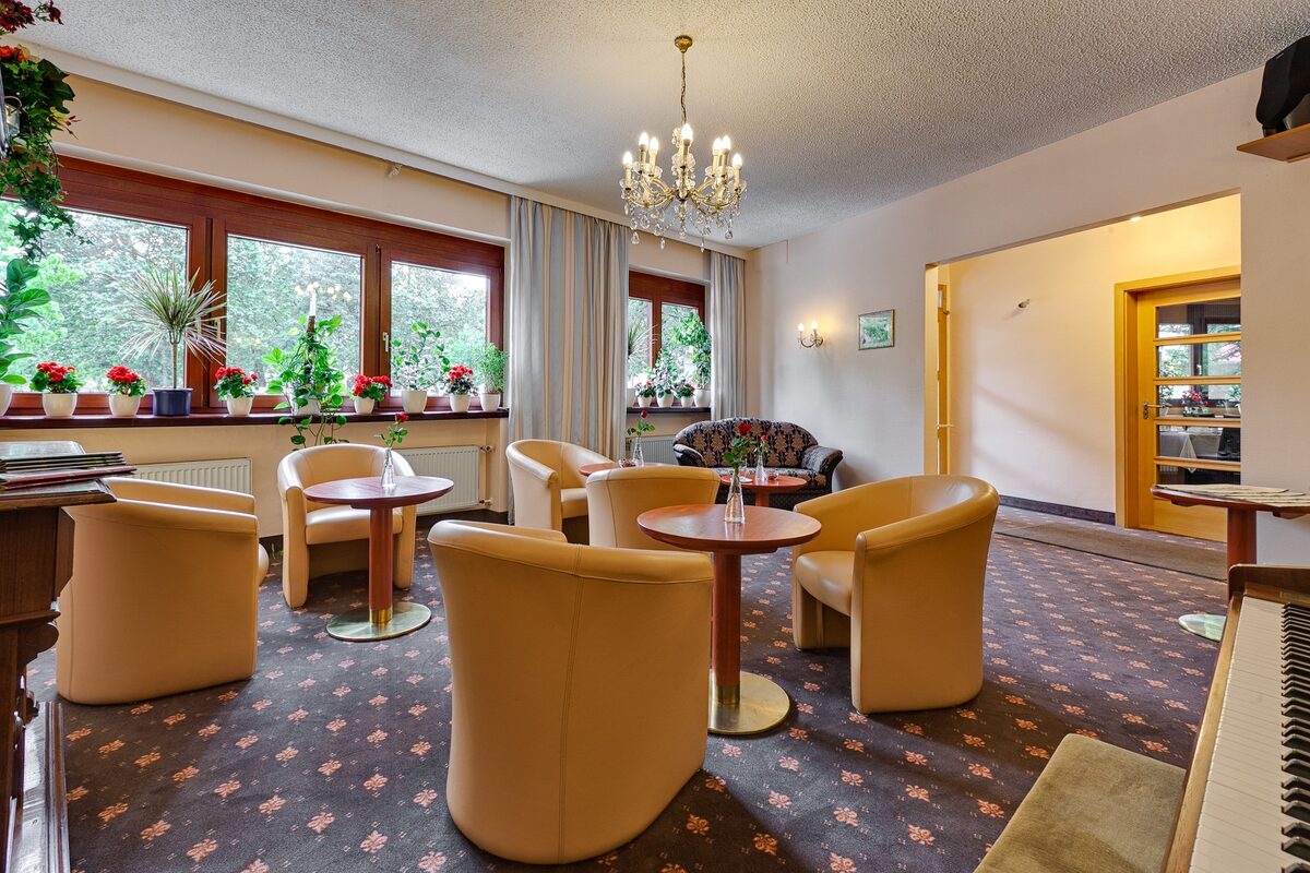 Lobby des Hotel am Feuersee
